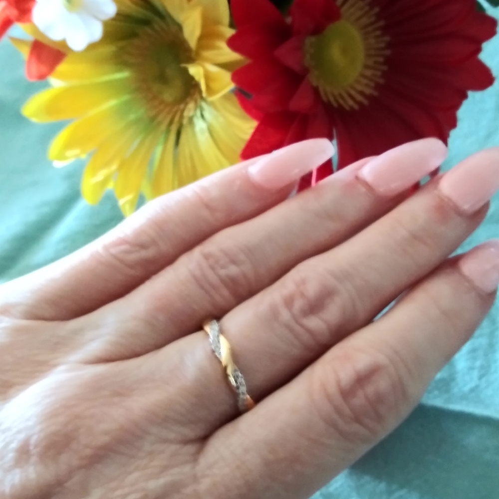 18kt Gold Ring - image 4